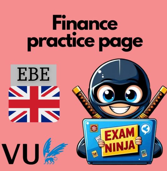 Finance Practice Page EBE VU